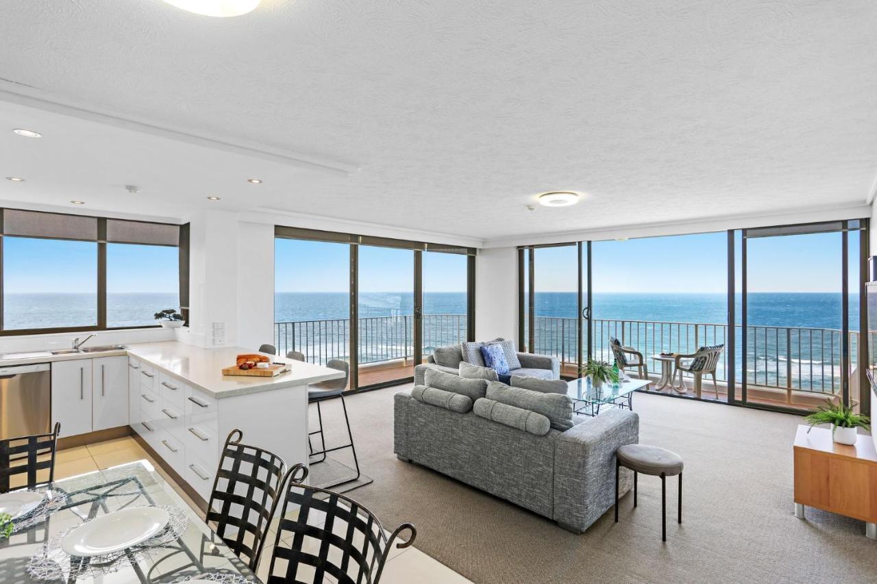 Breakers North Absolute Beachfront Apartments - Official Gold Coast Kültér fotó